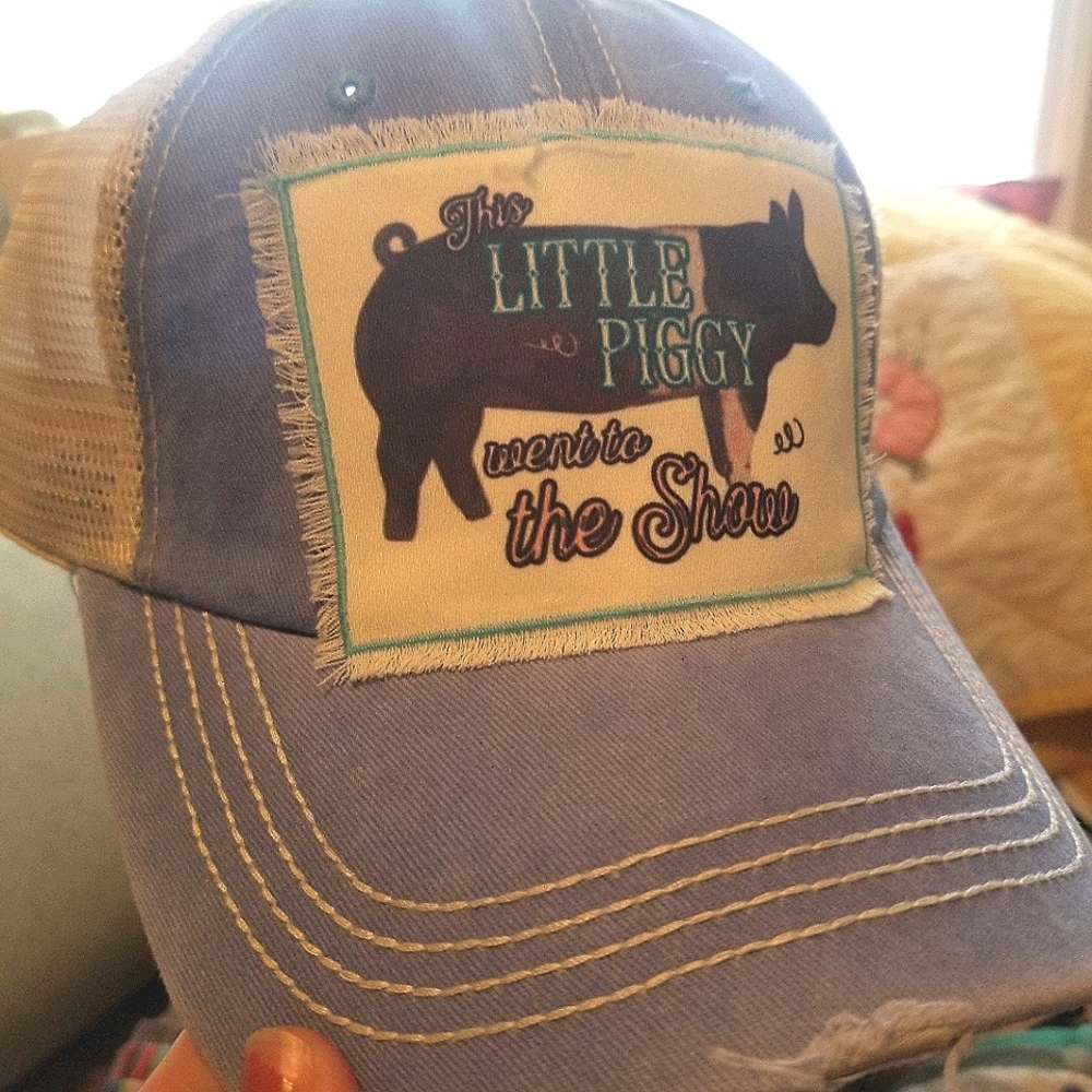 Pig hats, farm animal, 4H or FFA